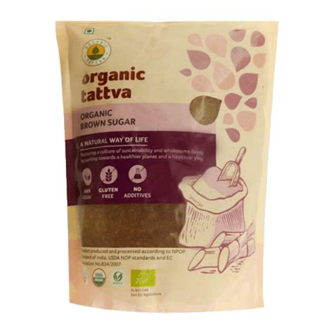 Organic Tattva Brown Sugar G Add Bag