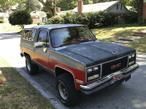 Sell Used 1990 Gmc Jimmy Sierra Classic 2 Door 5 7l K5 Blazer No