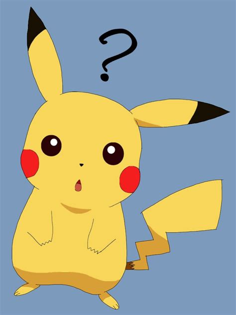 Pikachu Confused