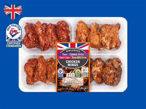 Birchwood Mixed Flavour British Chicken Wings Lidl Great Britain