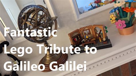 Absolutely Fantastic Lego Tribute To Galileo Galilei Gwp Youtube