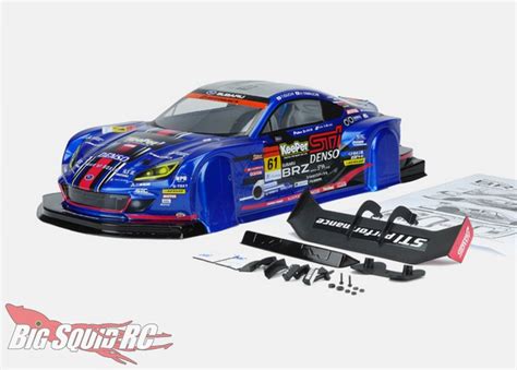 Carisma 1 10 Subaru BRZ GT300 Pre Painted Body Set Big Squid RC RC