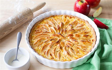 Recette Tarte Pomme Normande Recette Tarte Aux Pommes Normande