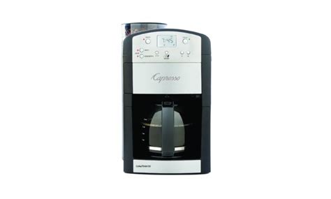 Capresso 464 05 Coffeeteam Gs Digital Coffee Maker With Descaling Powder Bundle Groupon