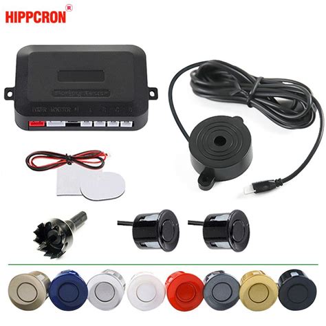 Cheap Hippcron Car Parking Sensor Kit Sensors Mm Led Screen Reverse