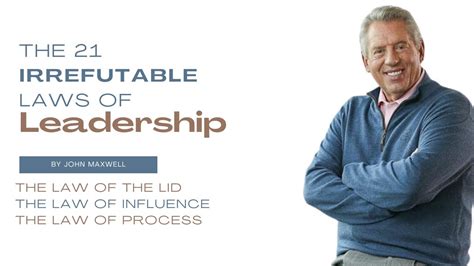 The Leadership Journey — John Maxwell Youtube