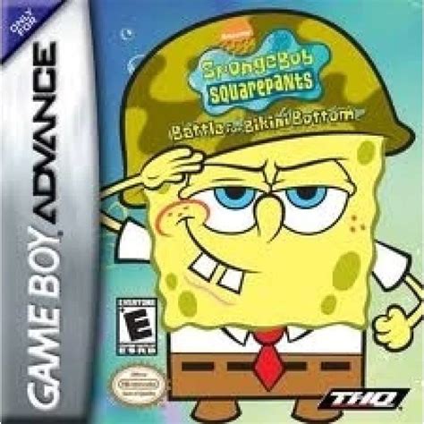 Spongebob Squarepants Battle For Bikini Bottom Used Gba Sp Gctech