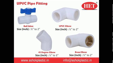 Upvc Pipe Fitting Manufacturers Pvc Pipe Fittings Suppliers In Ahmedabad India Ashok Plastic