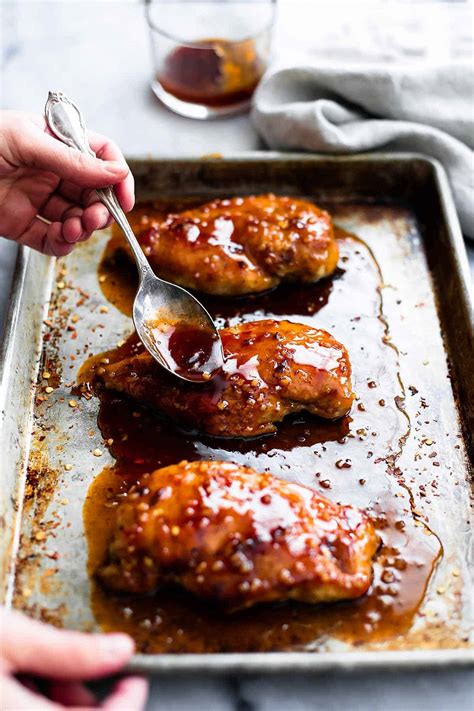 Baked Sweet And Spicy Chicken Creme De La Crumb