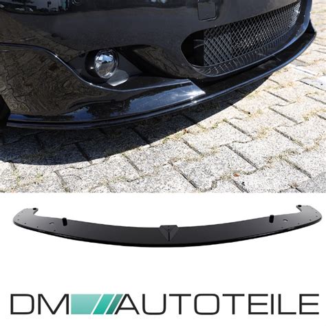 Frontspoiler Lippe Sport Performance Schwarz Glanz F R Bmw E E M