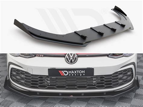 Street PRO Front Splitter Flaps Volkswagen Golf GTI GTE R Line Mk