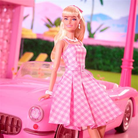 Barbie In Pink Gingham Dress Barbie The Movie Mattel Creations