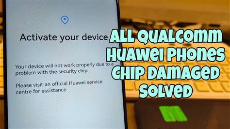 Huawei Nova Y Ctr Lx Chip Is Damaged After Remove Huawei Id One