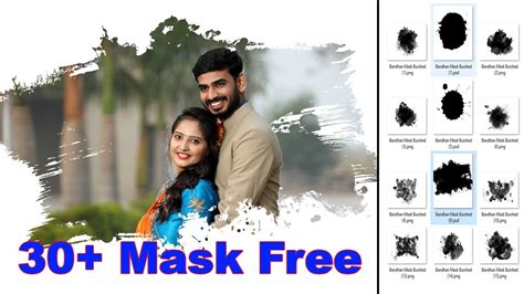 30 Mask Frame For Wedding Album Best New Watercolor Masks Free