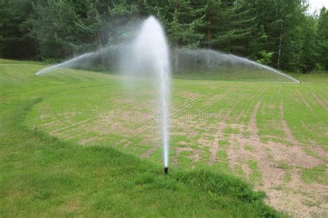 Course Golf Sprinklers Stock Photos Free Royalty Free Stock Photos