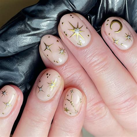 Moon And Star Nail Designs Pretty Looks To Inspired Your Next