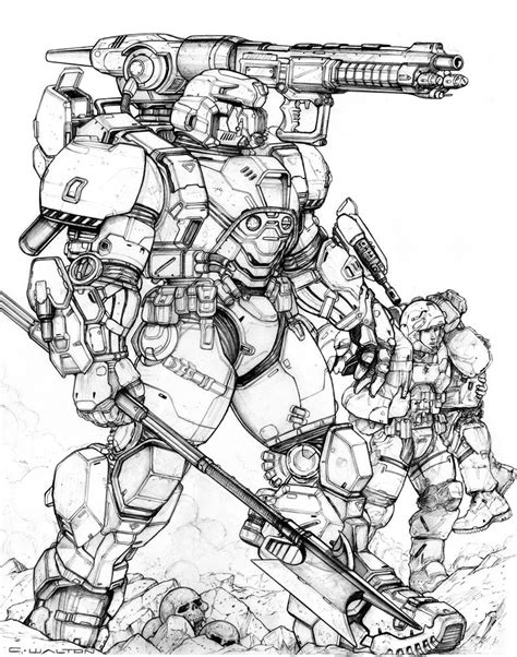 RIFTS NG Midas Power Armor By ChuckWalton On DeviantArt