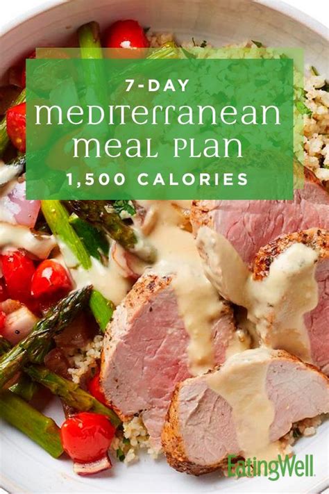 7 Day Mediterranean Meal Plan Created By A Dietitian 1 500 Calories Easy Mediterranean Diet