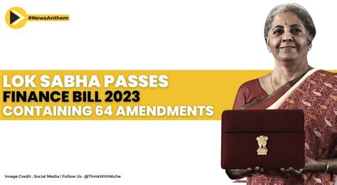 Lok Sabha Passes Finance Bill Containing Amendments