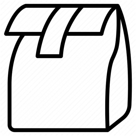 Bag Delivery Food Pack Icon