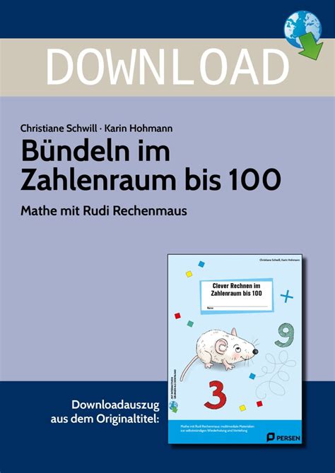 Bündeln im Zahlenraum bis 100 Grundschule