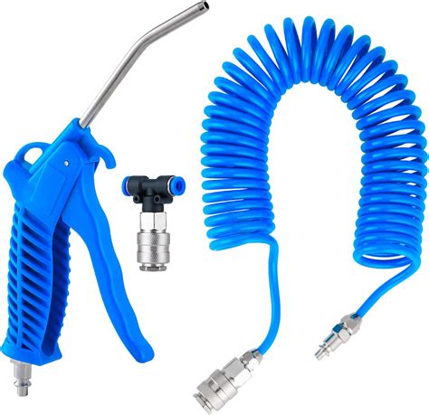 Fippy Air Duster Blow Gun With 5 Metre Recoil Hose Blow Dust Gun Heavy