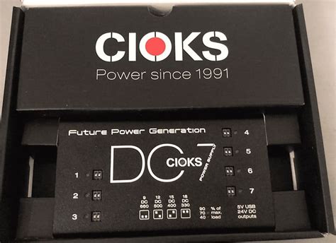 Cioks Dc7 7 Isolated Dc Outlets Power Supply Reverb