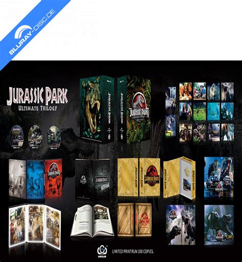 Jurassic Park Trilogy Collection 4K UHD Club Exclusive UC 17