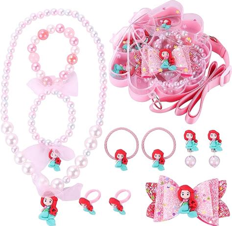 Seatecks Lot De 9 Kits De Bijoux Pour Petites Filles Collier