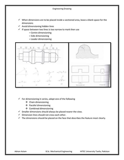 Basics Of Engineering Drawing Dimensioningprojectionsprinciple Views