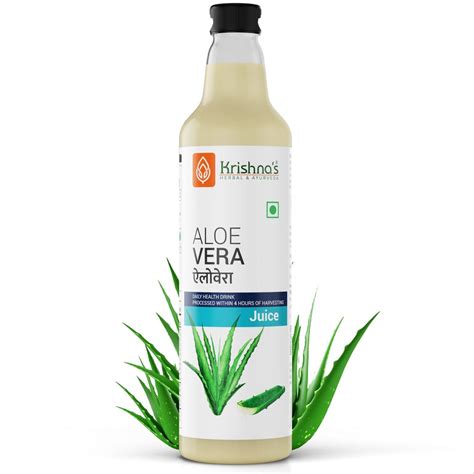 Krishna S Herbal Ayurveda Aloe Vera Juice Ml Glass Pack At Rs