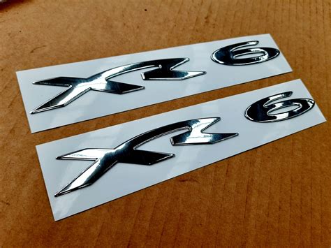 Ford Falcon Ba Bf Fg Xr6 Side Skirt Badges 49 Pair Free Postage Holden Commodore Parts