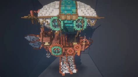 Steampunk Airship Minecraft Map