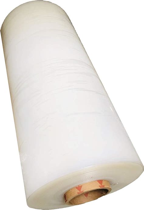 2 Rolls Clear Standard Core Mini Hand Pallet Stretch Wrap Cling Film