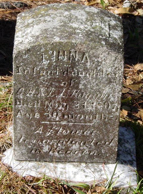 Linna Huggins 1887 1897 Find A Grave Memorial