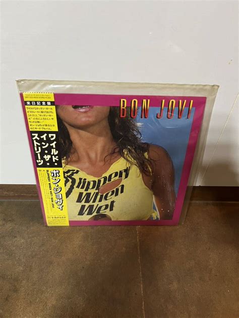 Yahooオークション Lp ボン ジョヴィ Bon Jovi ワイルド イン ザ ス