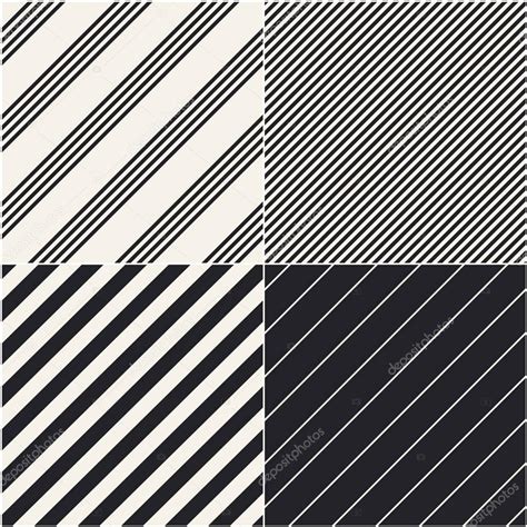 Diagonal Patterns Collection Stock Vector Pashabo 162139210