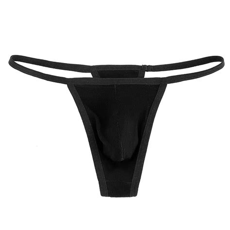 Sexy Men G String T Back Low Rise Thong Hight Cut Bikini Underwear