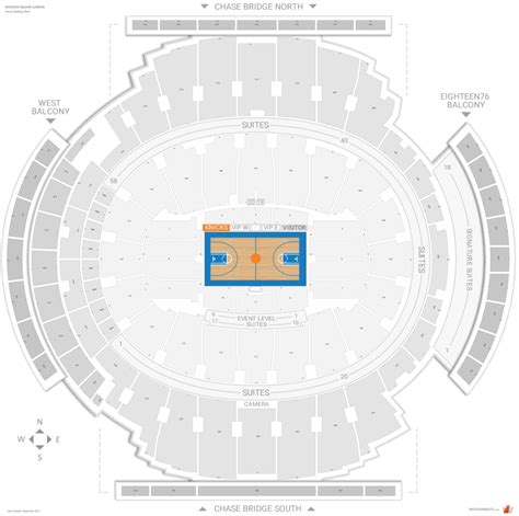 New York Knicks Seating Guide - Madison Square Garden - RateYourSeats.com