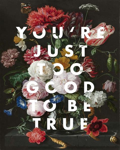 youre   good   true print floral art  etsy