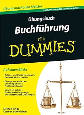 Amazon Bungsbuch Buchf Hrung F R Dummies F R Dummies German