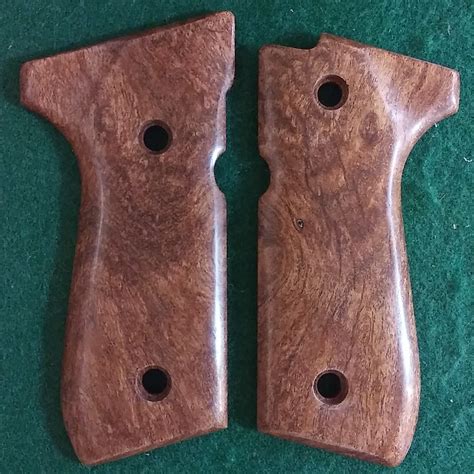 Beretta Fs Mesquite Burl Texas Grips