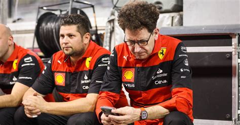 Formel Mattia Binotto Vor Entlassung Als Teamchef Von Ferrari