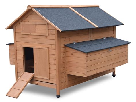 Poulailler En Bois Sans Enclos Chicken Home Xxxl Oogarden