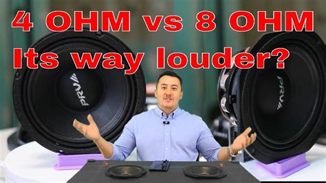 Ohm Vs Ohm Speaker Difference