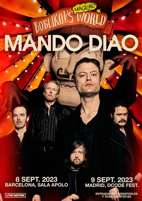 Mando Diao vuelve a los escenarios con su nuevo álbum Boblikov s