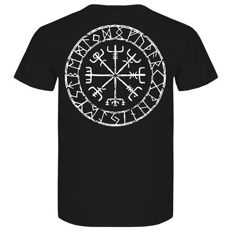 M Nner T Shirt Nordm Nner Vegvisir S Xl Nordische Welt