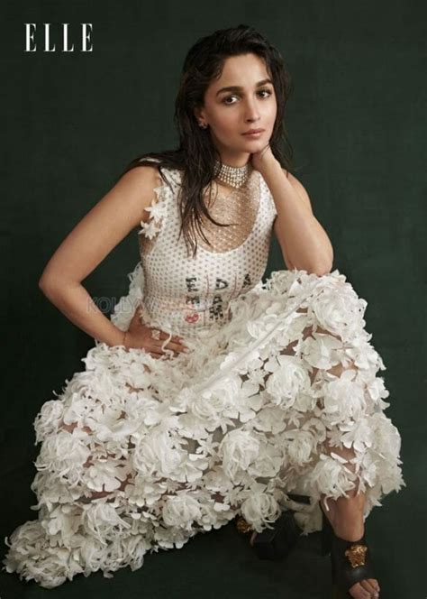 Actress Alia Bhatt Elle Magazine Photoshoot Pictures