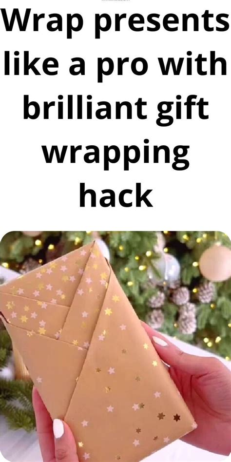 Woman Shows How To Wrap Presents Like A Pro With Brilliant Gift