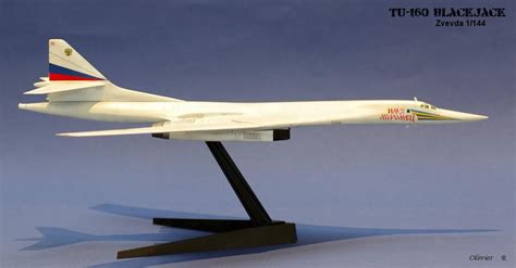 Tu-160 Blackjack - 1/144 Tupolev Zvezda - iModeler